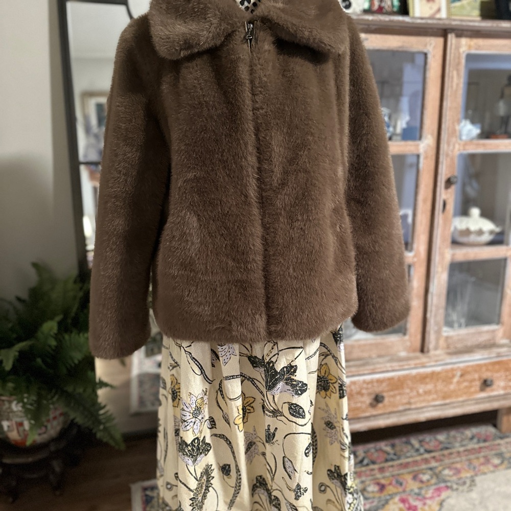 Bernardo Chocolate Teddy Jacket - image 8